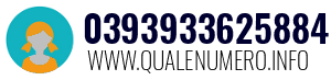 Numero di telefono 0393933625884 0393933625884