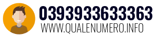 Numero di telefono 0393933633363 0393933633363