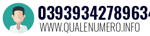 Numero di telefono 03939342789634 03939342789634