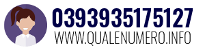 Numero di telefono 0393935175127 0393935175127
