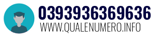 Numero di telefono 0393936369636 0393936369636