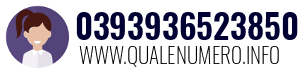 Numero di telefono 03939365238505 03939365238505