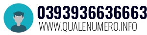 Numero di telefono 0393936636663 0393936636663