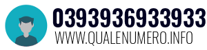 Numero di telefono 0393936933933 0393936933933