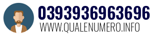 Numero di telefono 0393936963696 0393936963696