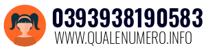 Numero di telefono 0393938190583 0393938190583