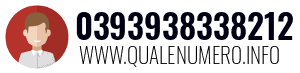 Numero di telefono 0393938338212 0393938338212