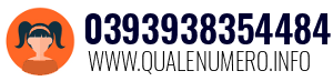 Numero di telefono 0393938354484 0393938354484