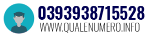 Numero di telefono 0393938715528 0393938715528