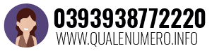Numero di telefono 0393938772220 0393938772220