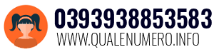 Numero di telefono 0393938853583 0393938853583