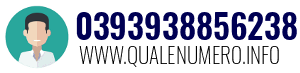 Numero di telefono 0393938856238 0393938856238