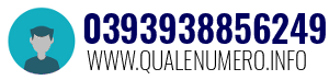 Numero di telefono 0393938856249 0393938856249