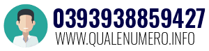 Numero di telefono 0393938859427 0393938859427