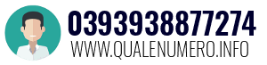 Numero di telefono 0393938877274 0393938877274