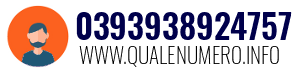 Numero di telefono 0393938924757 0393938924757