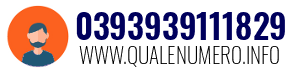 Numero di telefono 0393939111829 0393939111829