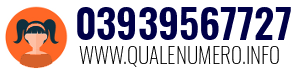 Numero di telefono 03939567727 03939567727