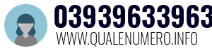 Numero di telefono 03939633963 03939633963