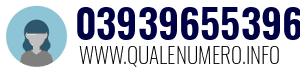 Numero di telefono 03939655396 03939655396