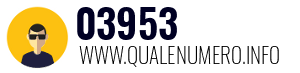 Numero di telefono 03953 03953