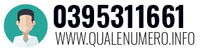 Numero di telefono 0395311661 0395311661