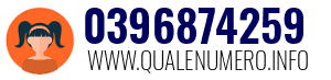 Numero di telefono 0396874259 0396874259
