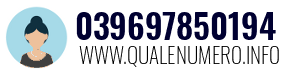 Numero di telefono 039697850194 039697850194