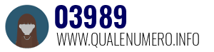 Numero di telefono 03989 03989