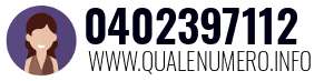 Numero di telefono 0402397112 0402397112