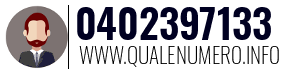 Numero di telefono 0402397133 0402397133