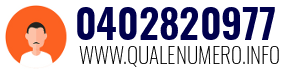 Numero di telefono 0402820977 0402820977