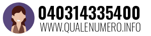Numero di telefono 040314335400 040314335400