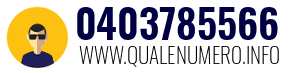 Numero di telefono 0403785566 0403785566