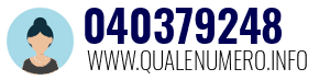 Numero di telefono 040379248 040379248
