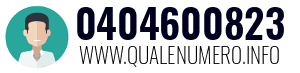 Numero di telefono 0404600823 0404600823