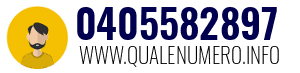 Numero di telefono 0405582897 0405582897