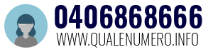 Numero di telefono 0406868666 0406868666