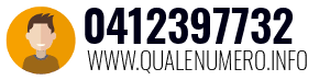 Numero di telefono 0412397732 0412397732