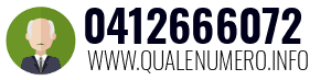 Numero di telefono 0412666072 0412666072