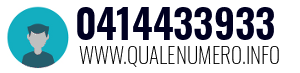 Numero di telefono 0414433933 0414433933