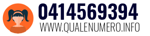 Numero di telefono 0414569394 0414569394