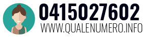 Numero di telefono 0415027602 0415027602
