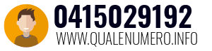 Numero di telefono 0415029192 0415029192