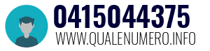 Numero di telefono 0415044375 0415044375