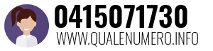 Numero di telefono 0415071730 0415071730