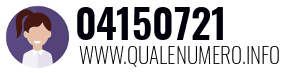 Numero di telefono 04150721 04150721