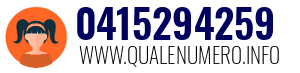 Numero di telefono 0415294259 0415294259