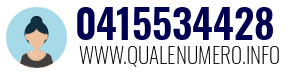 Numero di telefono 0415534428 0415534428