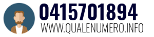 Numero di telefono 0415701894 0415701894